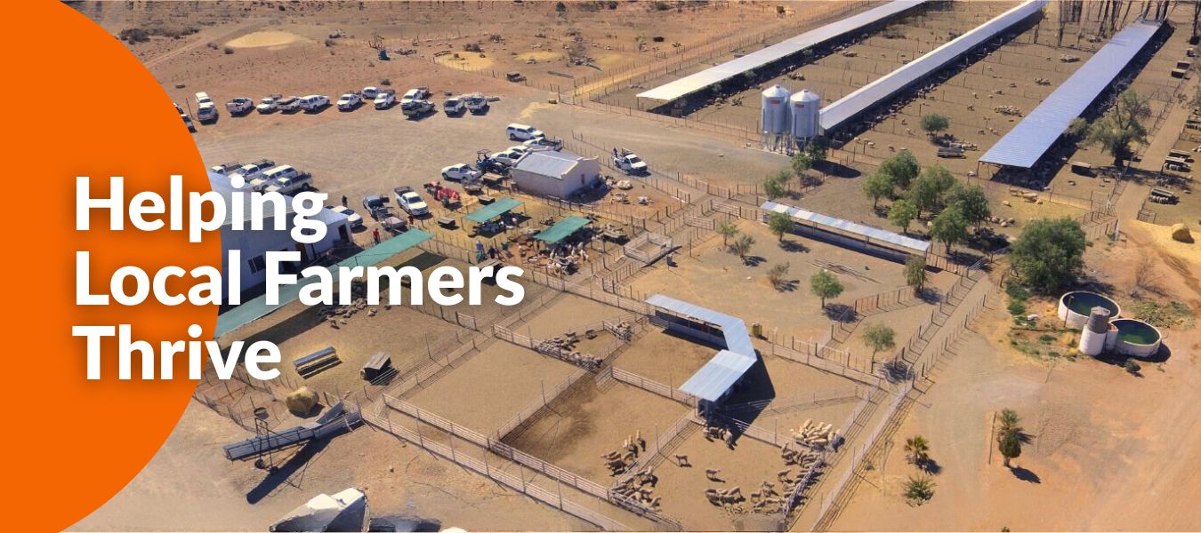 Helping Local Farmers Thrive on Feedlot